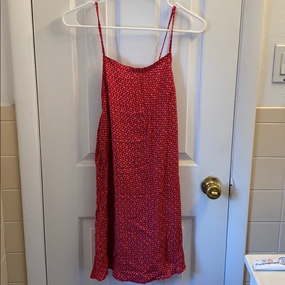 Brandy Red Summer Dress